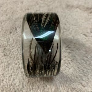 Tory Burch lucite bangle